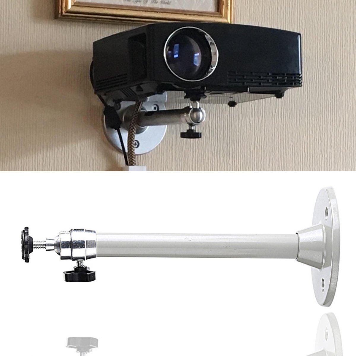 Amazon.com: LANTWOO Universal Projector Wall Ceiling Mount Hanger, LCD