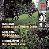 SUMMER MUSIC / WOODWIND QUINTET (NIELSEN) / OCTET  image
