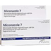 h2 pharma Miconazole 7 - Miconazole Nitrate Cream, USP 2%, 1.59 oz Tube