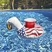GoFloats Inflatable Pool and Hot Tub Drink Holders (3 Pack) (Choose - Unicorn, Flamingo, Palm Tree and More)