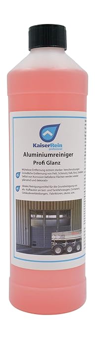 KaiserRein Aluminium-Reiniger Profi Glanz Industrie ist ein starker Grundreiniger für Alu Flächen Industriereiniger Werkstatt