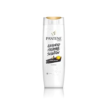 Pantene Advanced Hair Fall Solution Long Black Shampoo, 340 ml
