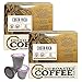 Fresh Roasted Coffee LLC, Costa Rica Tarrazu Coffee Pods, Medium Roast, Single Origin, Capsules Compatible with 1.0 & 2.0 Single-Serve Brewers, 18 Count