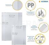 HERMA A5 Clear Exercise Book Cover Green PVC Free 7485 view 7