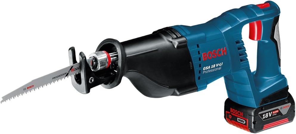 Bosch Professional Scie Sabre Sans Fil Gsa 18 V Li 18 V Longueur De Course 28 Mm L Boxx Amazon Fr Bricolage