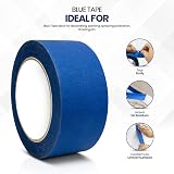 Safero Blue Masking Tape 48mm x 50m - UV Resistant, Heavy Duty, Sharp Edges view 4