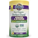 Garden of Life Vegan Green Superfood Powder - Raw Organic Perfect Whole Food Alkalizer & Detoxifier, 10.1oz (285g) Powder