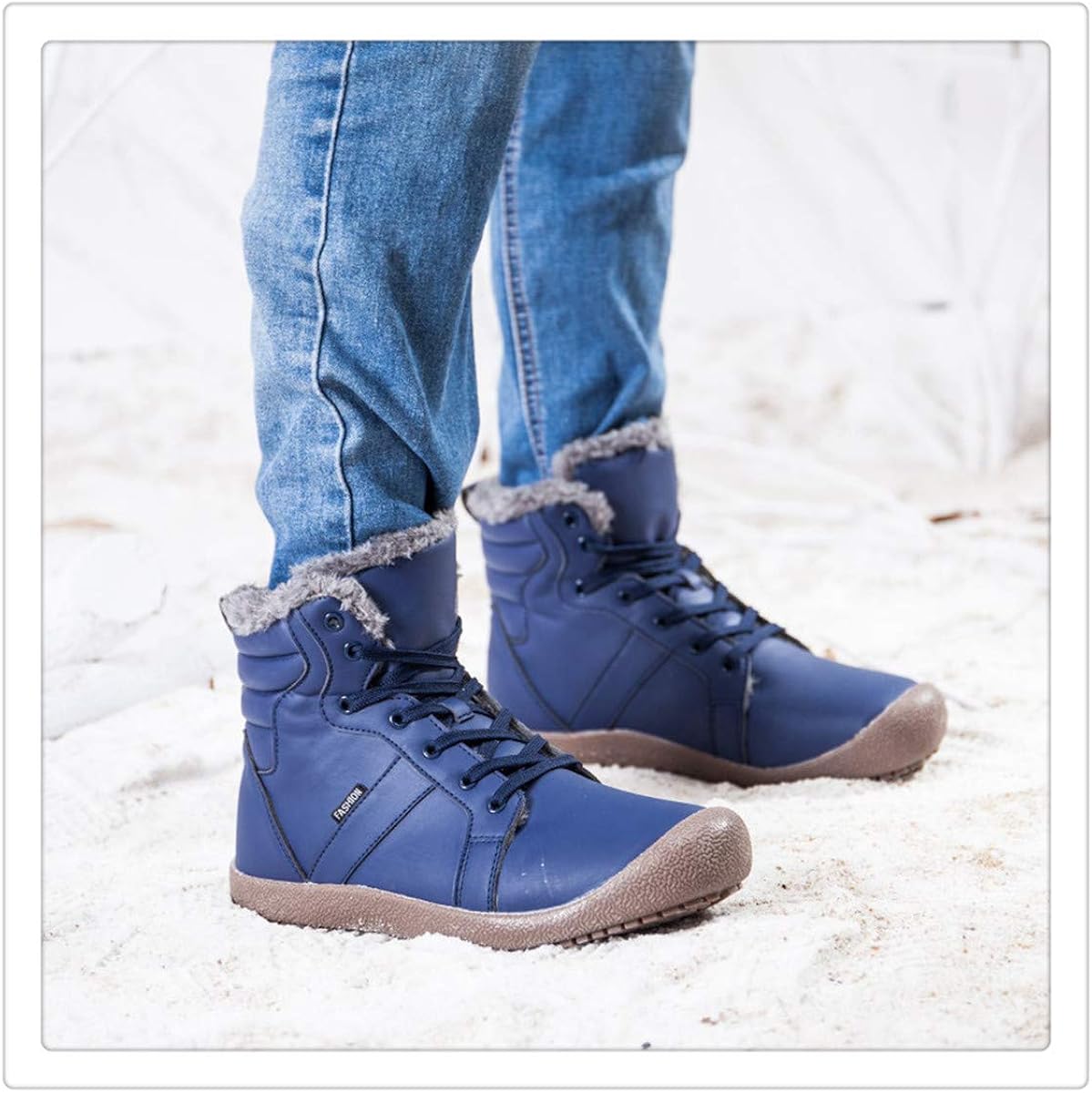 Hangshushiy Men Winter Boots Male Snow Ankle Waterproof Warm Fur Casual Boot Chaussure Homme Amazon Ca Shoes Handbags