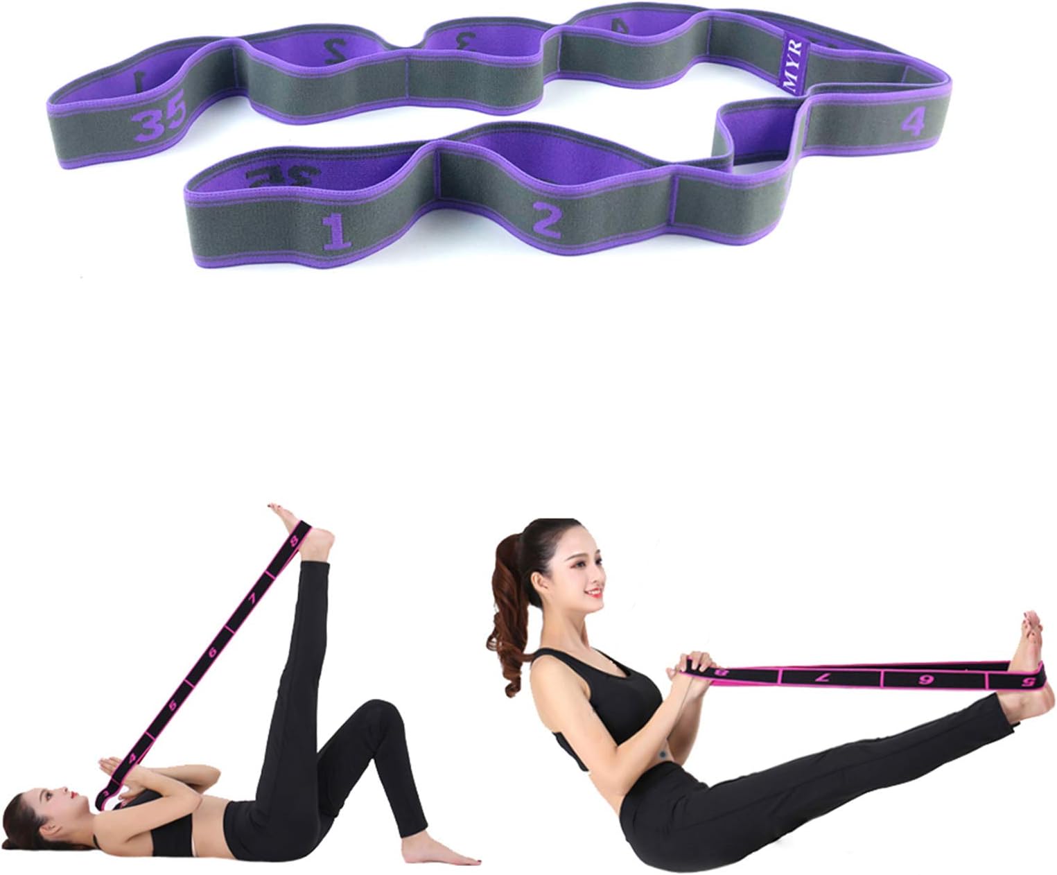 115cm loop yoga stretchy band