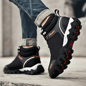 wearing work boots casually