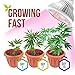 12W LED Grow Light Bulb by Vemotix- Plant Light Bulb E26 - Bulbs for Indoor Garden Greenhouse and Hydroponic Plants (Package May Vary)