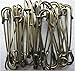 LeBeila Heavy Duty Safety Pins - Stainless Steel Safety Pins for Blankets/Skirts/Kilts/Crafts Metal Large 20 pcs in Bulk (2 inch, Bronze)
