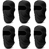 Fivali 6 Pack Balaclava Ski Face Mask: Cooling Neck Gaiter Full Head Mask for Men Women