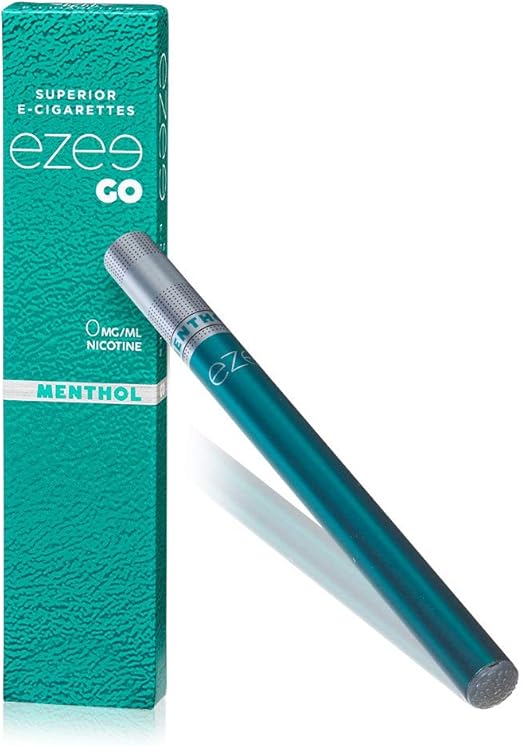 Ezee Go Disposable E Cigarette Menthol Flavour ELiquid Nicotine Free