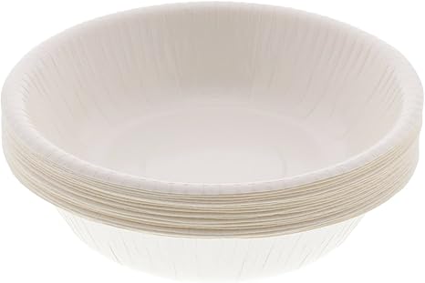 Amazon Co Jp 紙皿 ペーパー ボウル 個 使い捨て 410ml ホーム キッチン