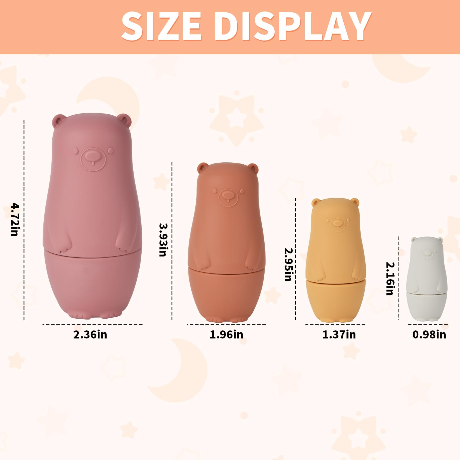 Tngan Nesting Dolls, 5Pcs 6