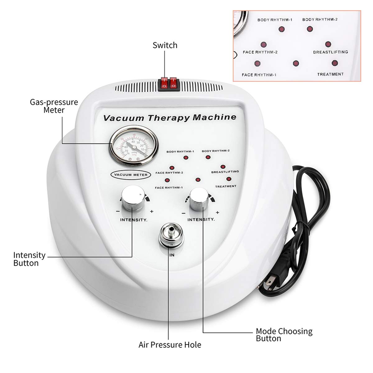 Vacuum Therapy Massage, Cupping-Therapy Sets, Body Shape Massage M achine