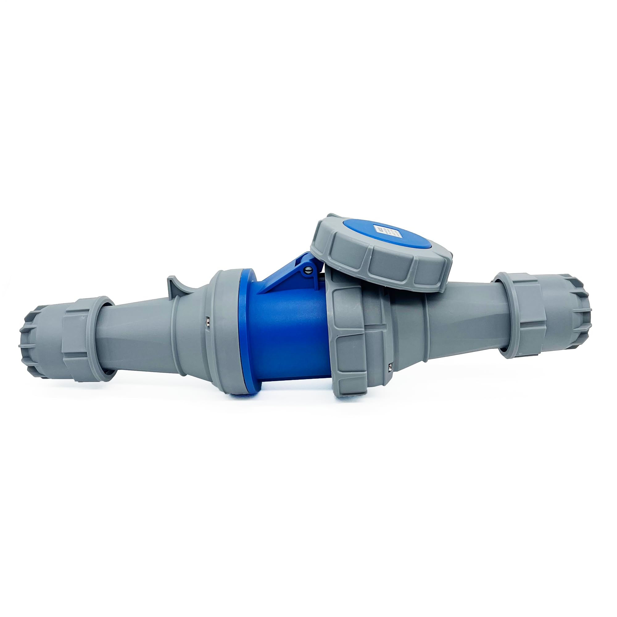 Photo 1 of 1Set 63A 3Pin Male+Female Connector,(Compatible with 60amp),Industrial Waterproof Receptacle, IP67 Industrial Plug&Socket,Cable Coupling Connector,IEC60309 220V-250V 2P+E 6H