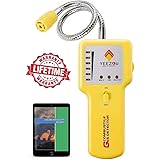 Y201 Propane and Natural Gas Leak Detector; Portable Gas Sniffer to Locate Gas Leaks of Combustible Gases Like Methane, LPG,