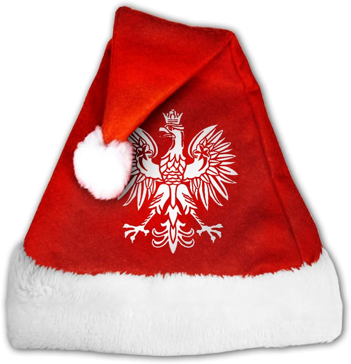 Polska Eagle Poland Pride Santa Hat Unisex Adults and Kids