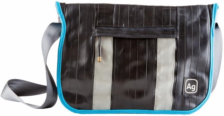 Alchemy Goods Pine Messenger Bag, Made from Recycled Bike Tubes