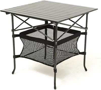 compact folding beach table