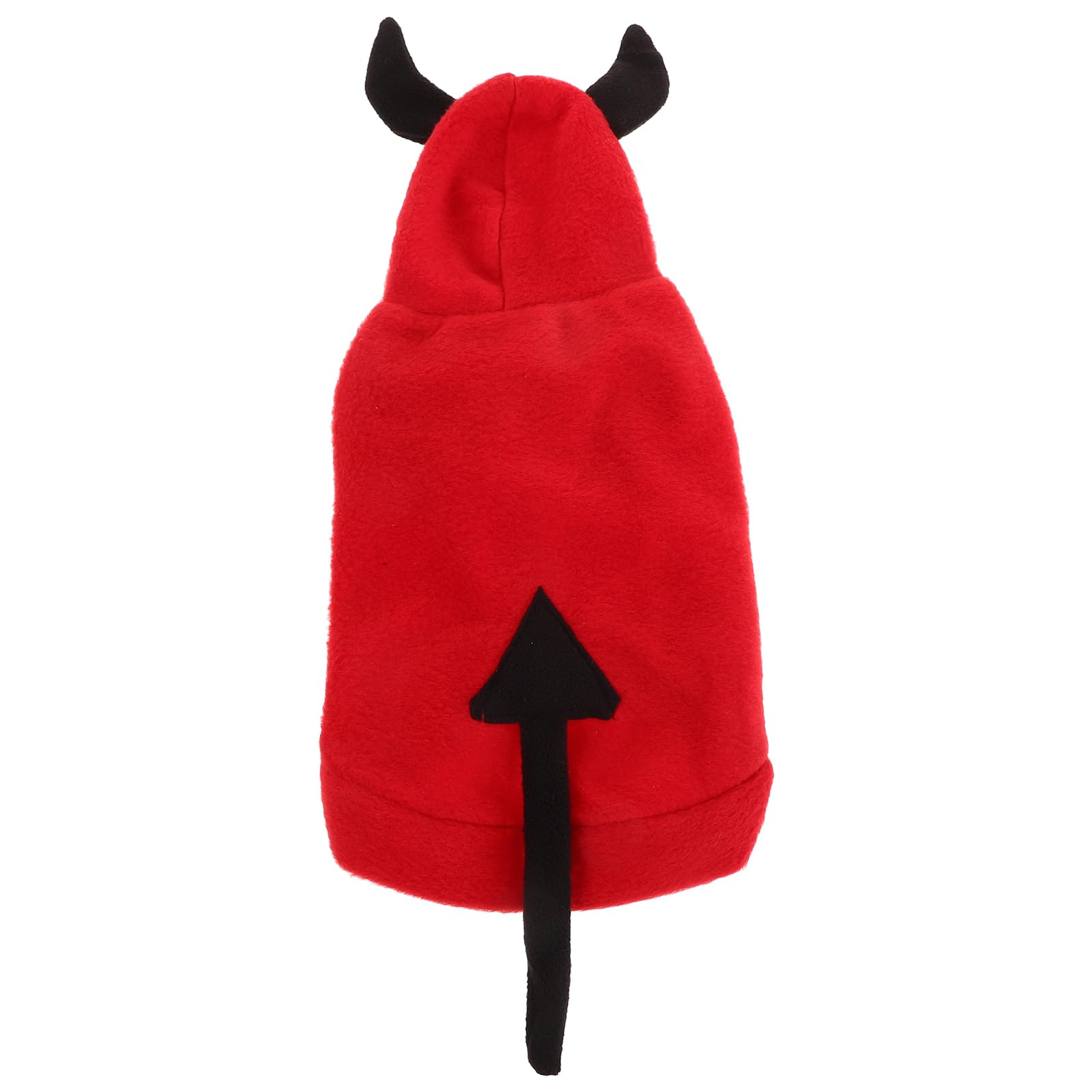 Amosfun Halloween Pet Clothes Red Pet Costume Halloween Themed Pet Clothes Halloween Devil Costume for Cat Dog