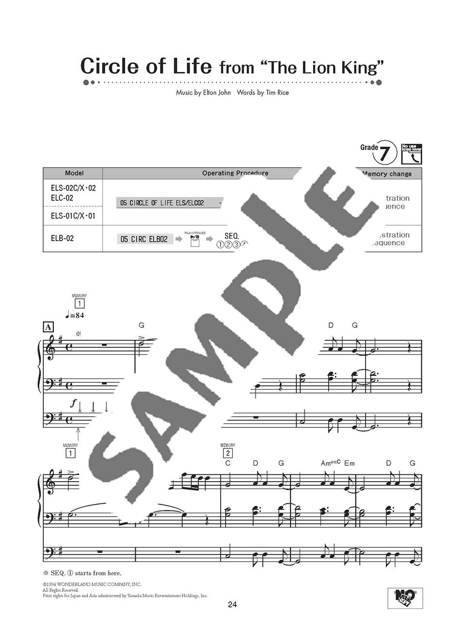 Amazon Co Jp Electone Stagea Grade 7 6 Vol 3 Disney Best Hits Usb English Version エレクトーン Stagea 7 6級 第3巻 ディズニー ベスト ヒッツ Usb付 英語版 Japanese Books