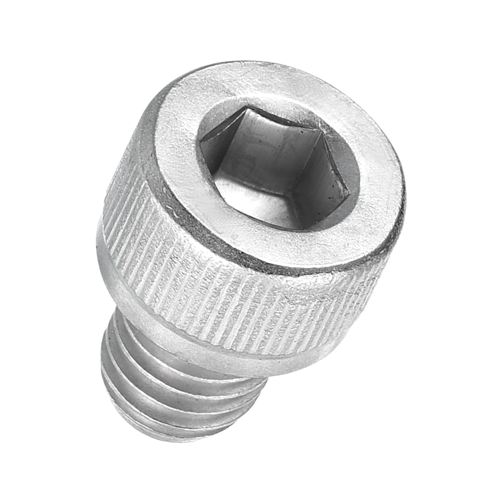 Kozelo 10pcs Socket Head Cap Screws - [M8-1.25 x 10mm] 304 Stainless Steel Allen Socket Drive for Electrical Motor 3D Printing Fan Engine Replacement Use, Silver — image 1
