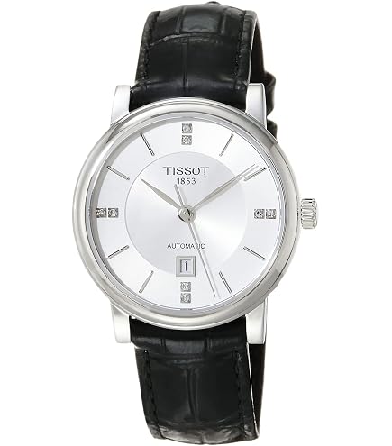 Amazon.com: Tissot womens Carson Stainless Steel Dress Watch  display picture 1