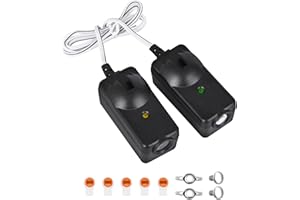 AOOASHET 41A5034 Garage Door Sensor Replacement for Liftmaster Chamberlain Craftsman Garage Door Sensors, Safety Sensor Beam Eyes Compatible with Liftmaster Chamberlain Craftsman Garage Door Openers After 1997