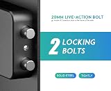 RPNB Deluxe 34L Digital Keypad Safe Lock Box for Home Office Hotel Business view 4