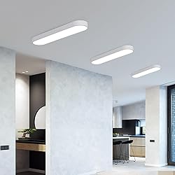 Becailyer Modern LED Ceiling Light, 23.6" Flush