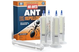 NCSIFDD Ant Repellent, Ant Deterrent for Home, Indoor and Outdoor Use, Keeps Ants Away, Reay-to-Use, Pets & Kids Safe- 4P