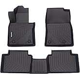 HAFIDI Floor Mats Custom for Mazda CX-30 2020-2026 All Weather Protection TPE Heavy Duty Non-Slip Automotive Floor Liners Fits Front& 2nd Row Full Set Accessories, Black