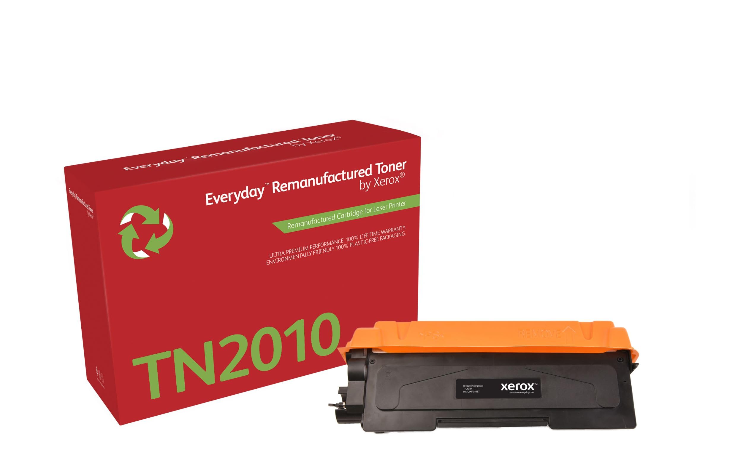 Xerox Everyday Compatible Brother TN2010 Toner, Standard Capacity, Remanufactured