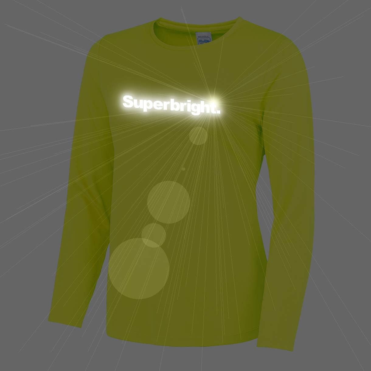 high vis long sleeve running top