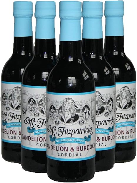 Mr Fitzpatrick No Added Sugar Dandelion Burdock Cordial 500ml 6 X 500ml Amazon Co Uk Grocery