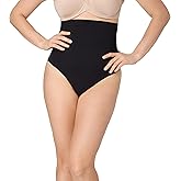 Maidenform womens Seamless Shapewear, Tummy Control High-waist Thong, Firm Control Shapewear Panty