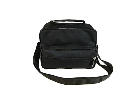 DARA Polyester 8 Ltr Black Messenger Bag