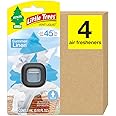 LITTLE TREES Car Air Freshener. Vent Liquid Provides Long-Lasting Scent for Auto or Home. Add a Splash of LITTLE TREES to your Vent. Summer Linen, 4 Air Fresheners