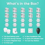 Aycorn Magnetic Safety Cupboard Locks 10x & Oven Lock 1x with Keys view 9