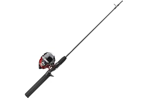 Zebco 202 Spincast Reel and Fishing Rod Combo, Right-Hand Retrieve, Pre-Spooled with 10-Pound Line,