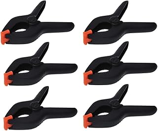 iapyx 6 Stück Klemmzwingen Leimzwingen 6" 158mm Leimklemme Federzwinge (groß)