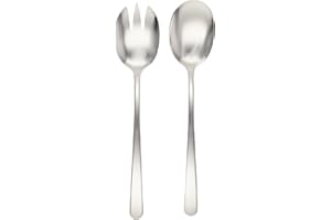 Zwilling NOVA Salad Serving Set of 2 Pieces, Salad Spoon and Salad Fork - 9.1 inches (23 cm)