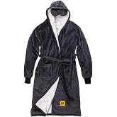 Big Blanket Co Hideout Robe Sherpa-Lined Robe One Size Smoke