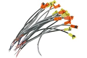 Hongwin Steering Wheel Hairspring Connector Wire Harness Cable (10 SETS) Fit Nissan TIIDA NV200 Teana Mazda OEM:25554-6CA2A