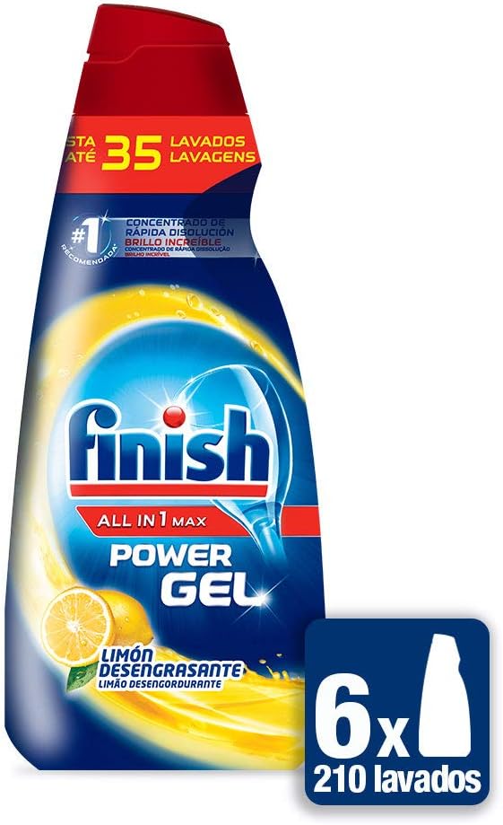 Finish Lemon Gel Full Box, 2.1 l (Pack of 2) - Image 4