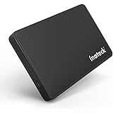 Inateck USB Type C 3.1（Gen 1） 2.5-inch External HDD Hard Drive Disk Enclosure Case with USB C Interface Optimized for SSD, Support SATA III/II/I Tool-Free Design - Black
