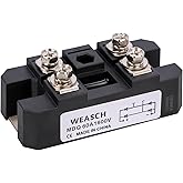 Weasch Bridge Rectifier MDQ-60A, AC to DC, 1600V 60A, Full Wave Diode Module Single-Phase (1)